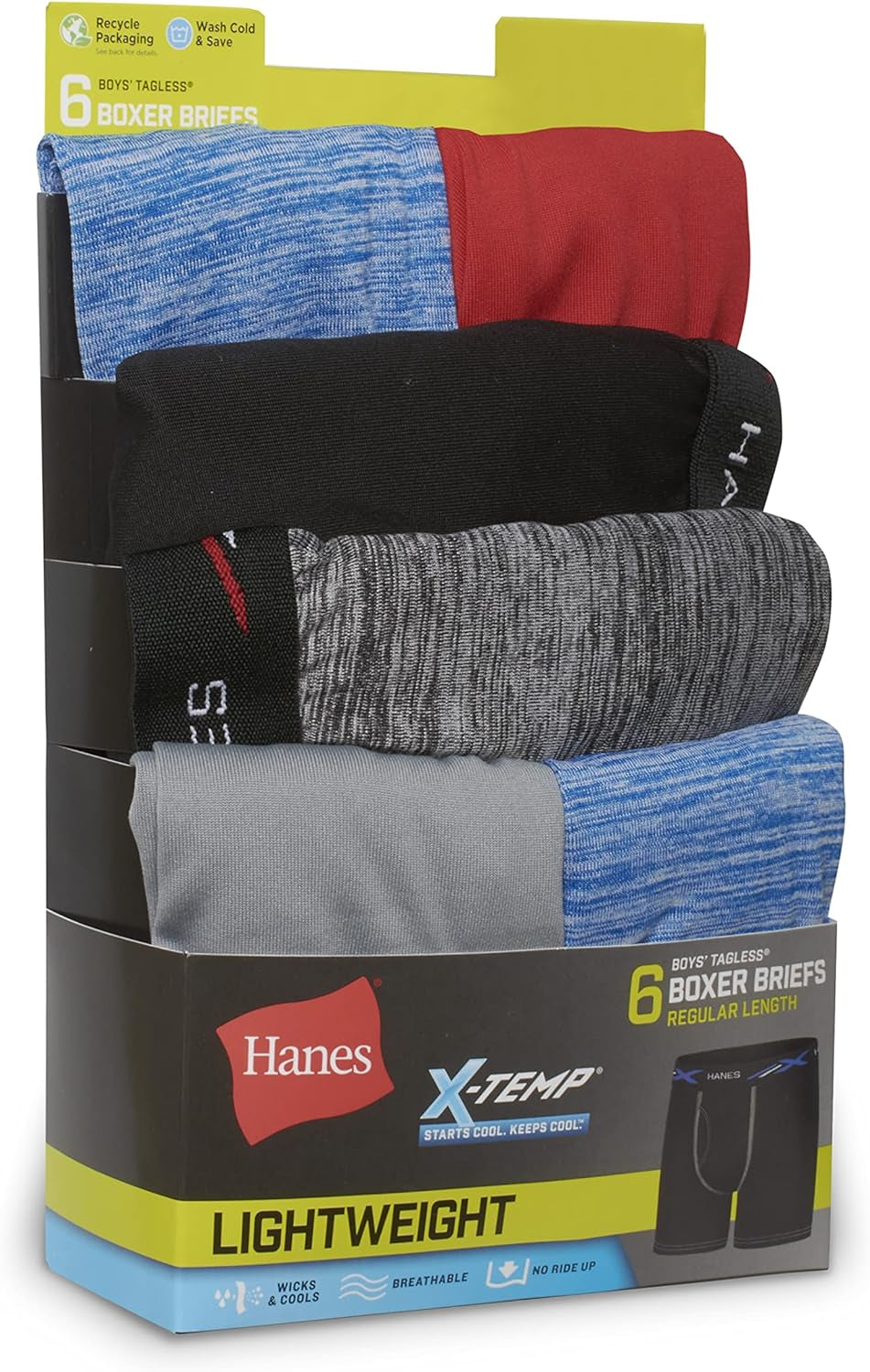 Boy'S X-Temp Boxer Briefs