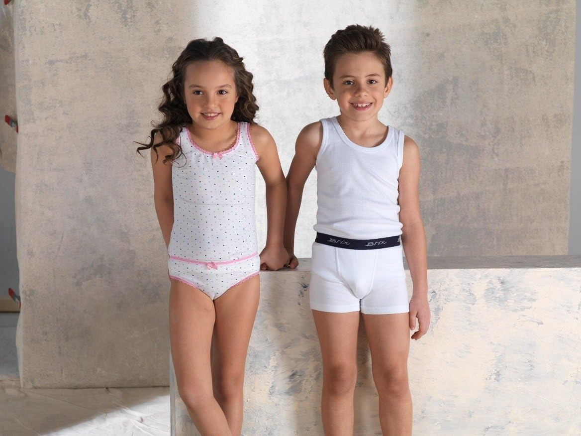 4 Pack Boys Tank Tops 100% Cotton Super Soft