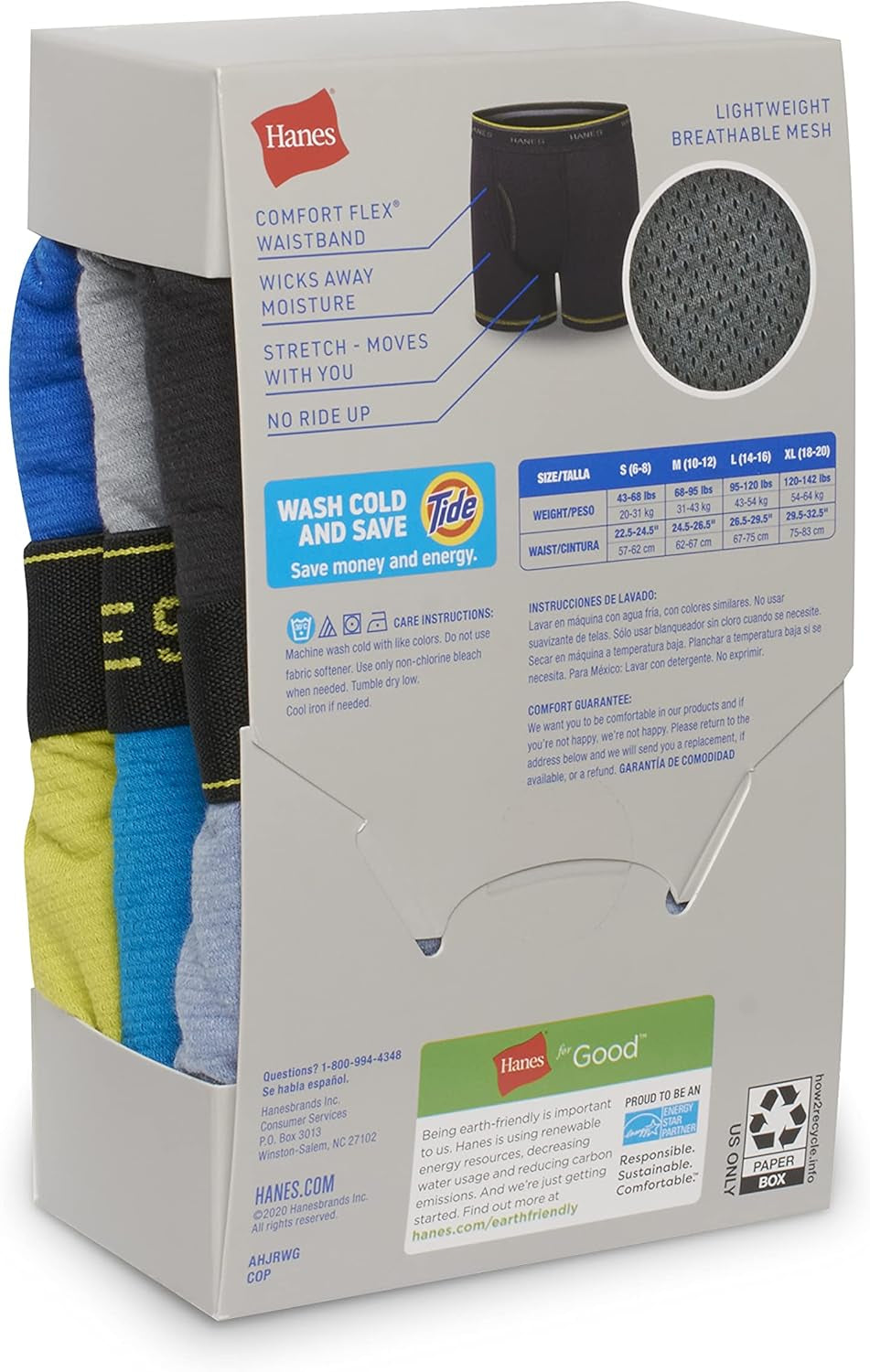 Boy'S Boxer Briefs (Pack of 6)