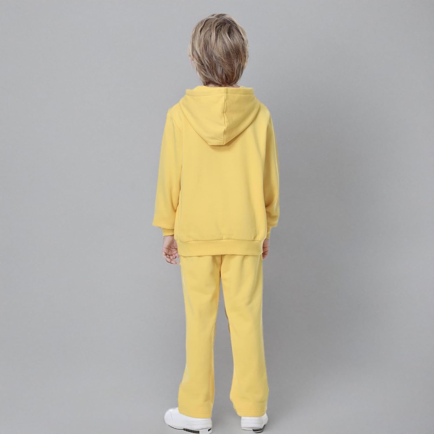 Kids' Soft Brushed Fleece Casual Basic Pullover Hooded Sweatshirt Hoodie for Boys or Girls 4-12 Years