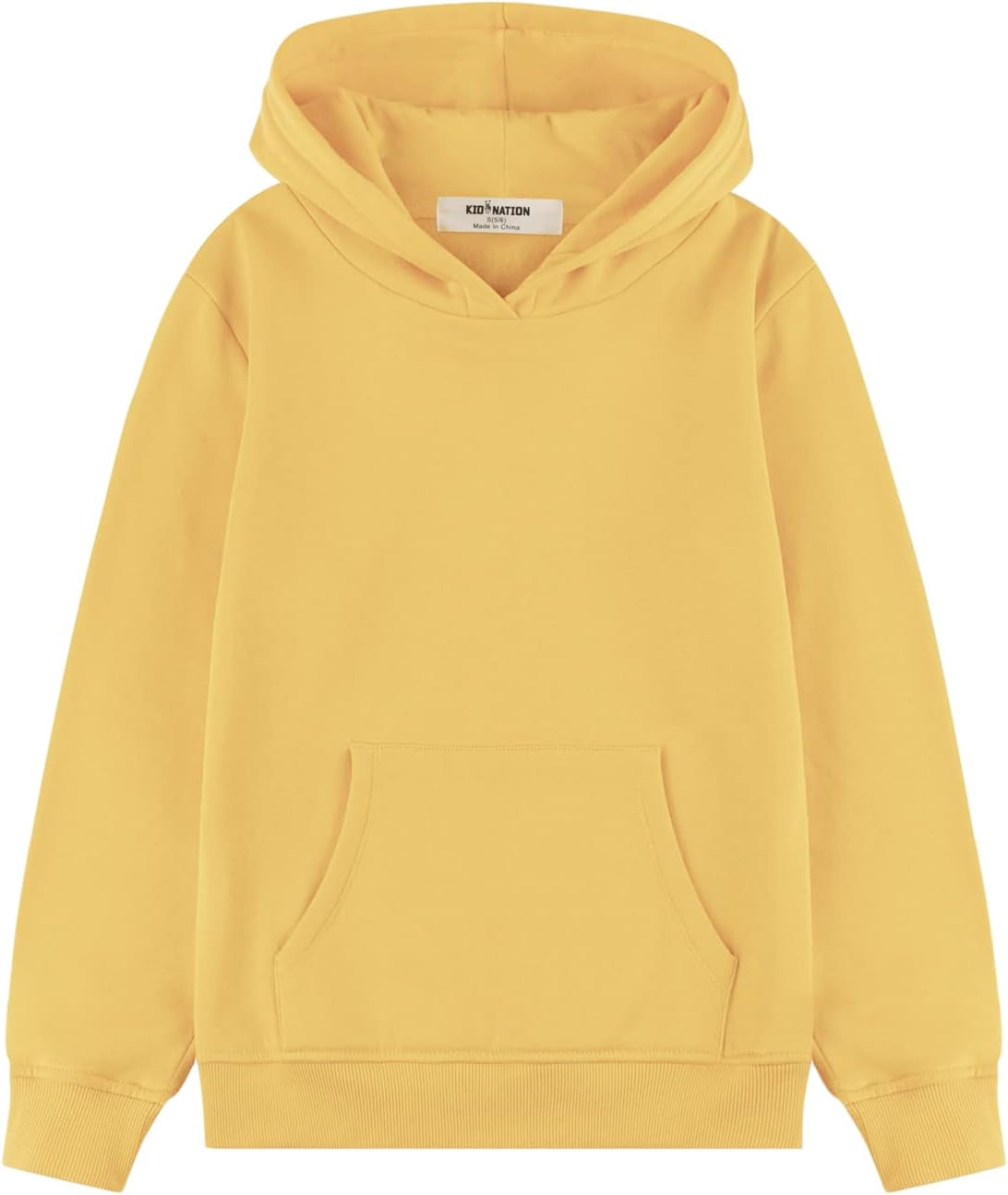 Kids' Soft Brushed Fleece Casual Basic Pullover Hooded Sweatshirt Hoodie for Boys or Girls 4-12 Years