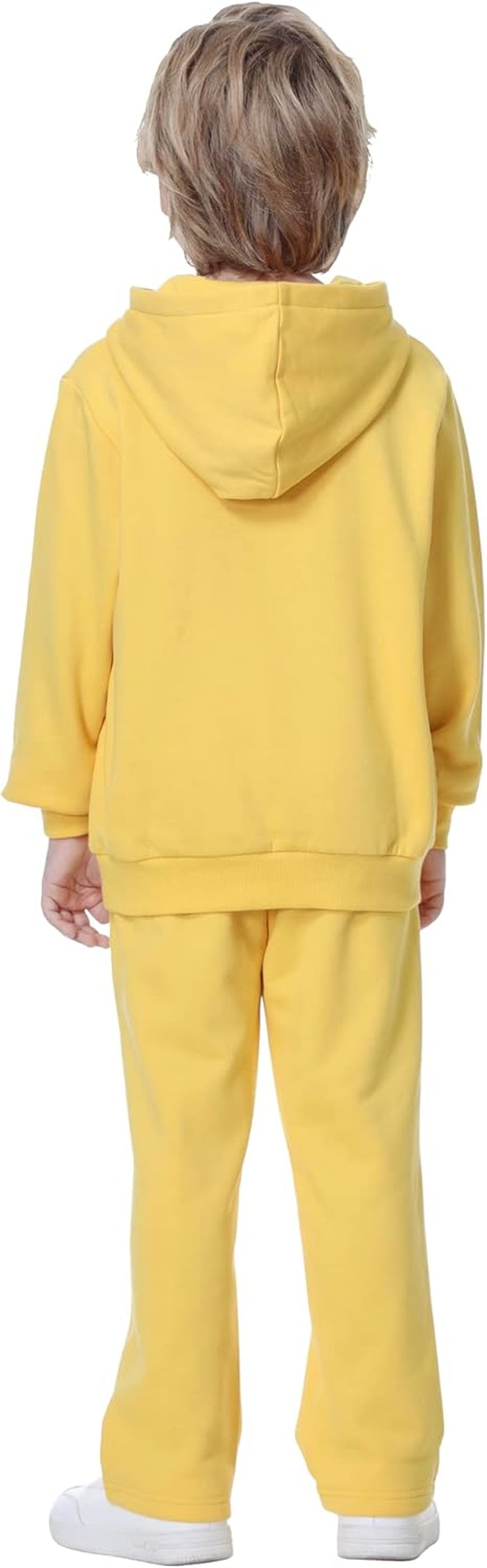 Kids' Soft Brushed Fleece Casual Basic Pullover Hooded Sweatshirt Hoodie for Boys or Girls 4-12 Years