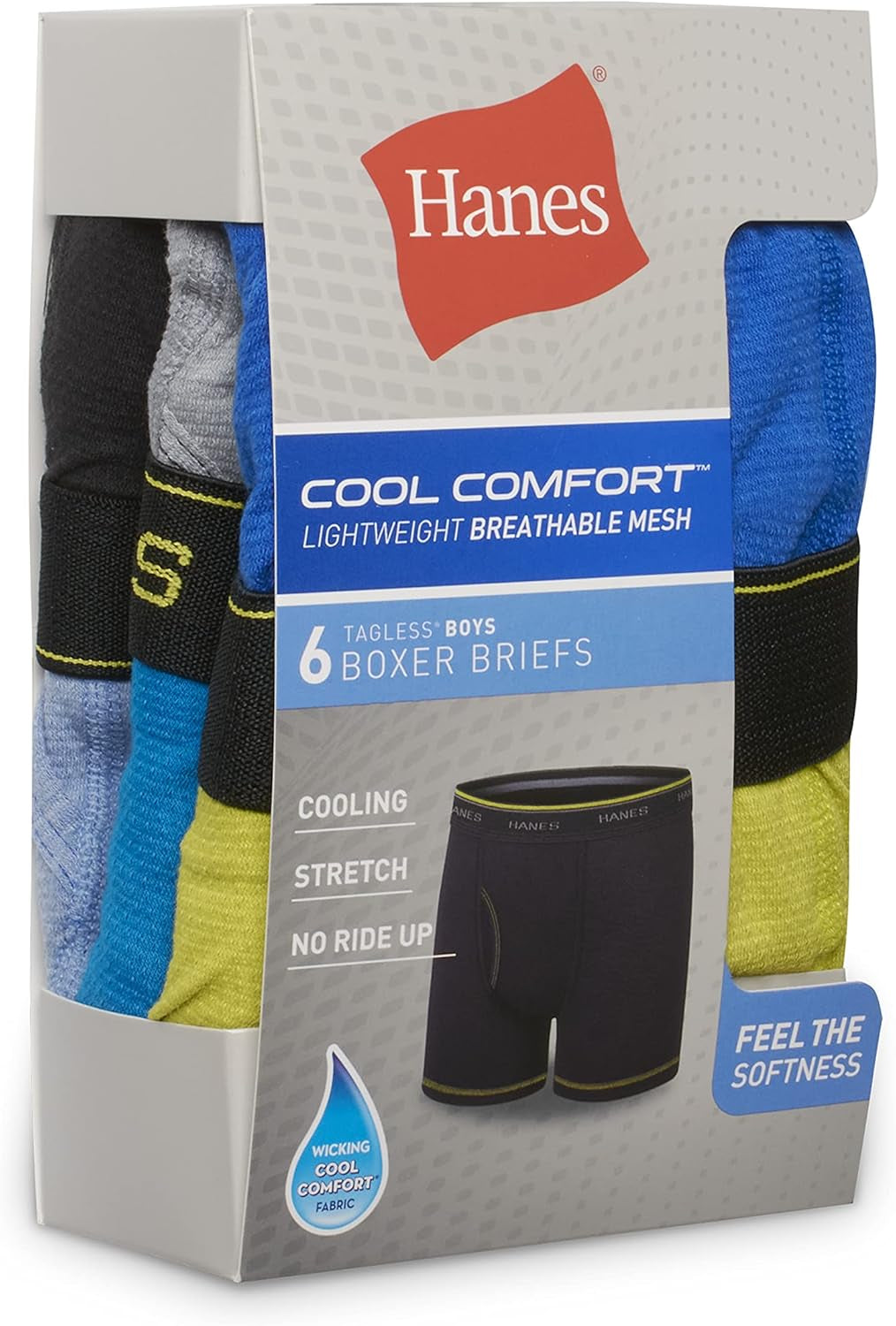 Boy'S Boxer Briefs (Pack of 6)